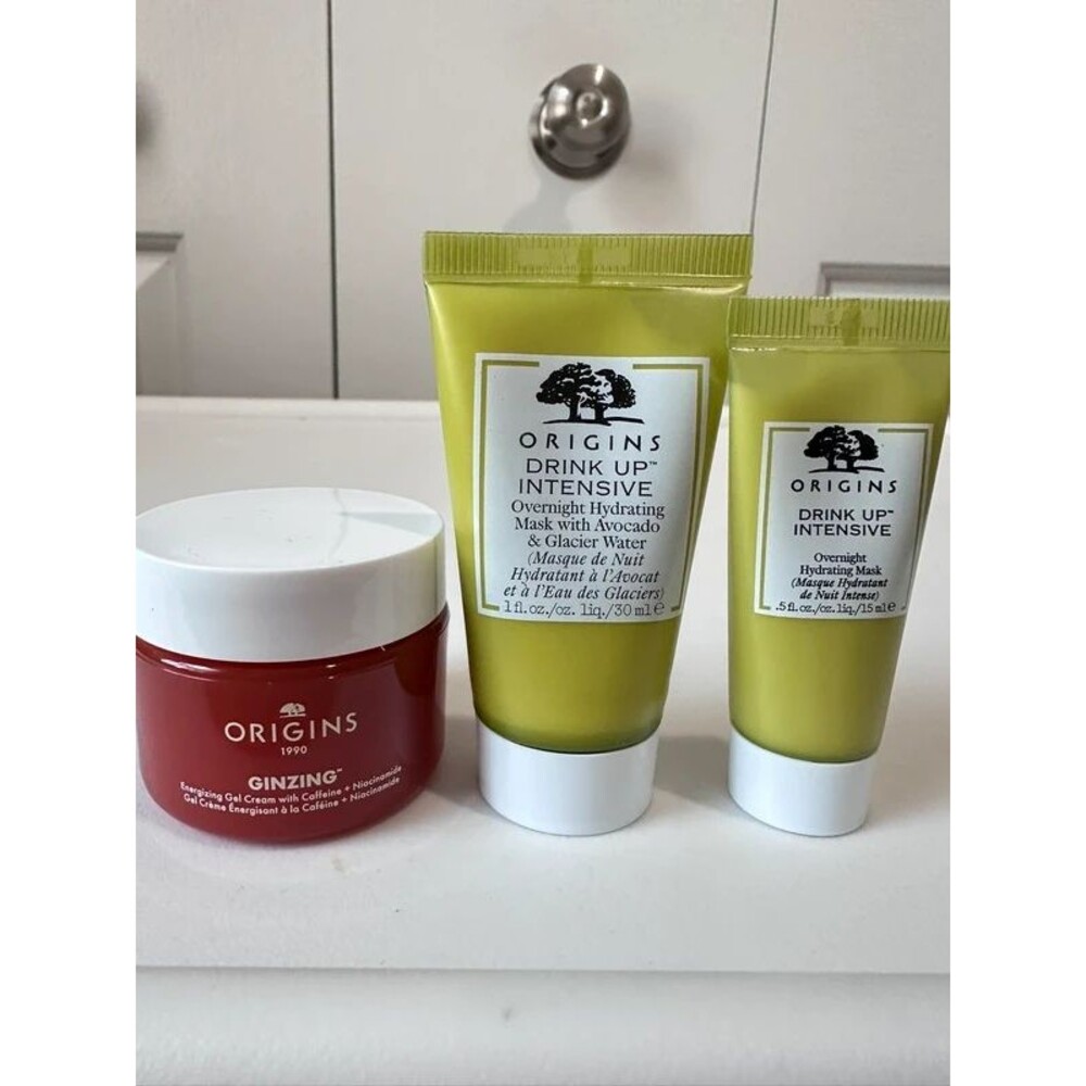 Origins 3 pc set - Ginzing and Drink Up Intensive